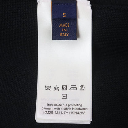 Louis Vuitton 25SS 1afyej Embossed Technical Wool Zip-up Jacket Blouson Black