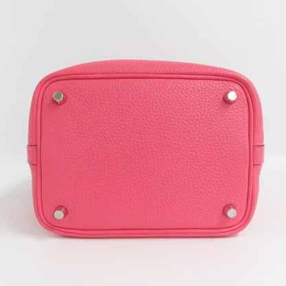 Hermes Picotin Rock PM Eclat Rose Azalea Terbatie Taurillon Clemence