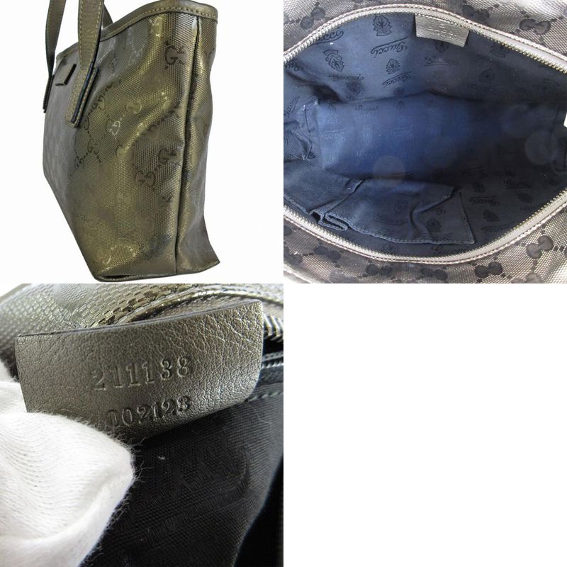 Gucci Tote Shoulder Bag GG Imprime 211138