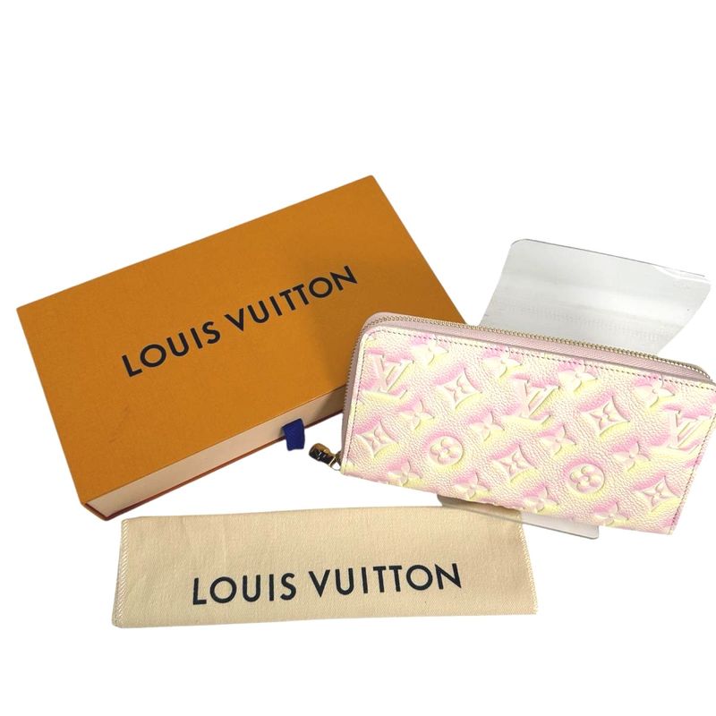 Louis Vuitton M81299 Monogram Empreinte Round Zipper Zippy Wallet Long Wallet