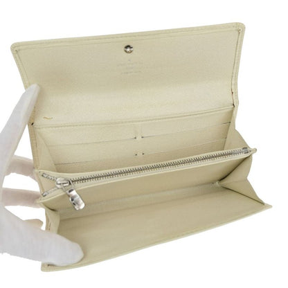 Louis Vuitton Wallet Epi Fold Long Wallet Round Zipper Wallet Black White