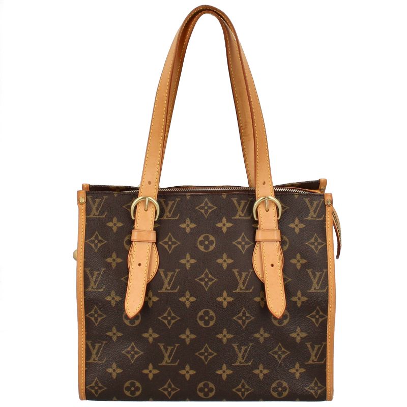 Louis Vuitton Popincourt Au M40007 Monogram Women's Shoulder Bag Brown Excellent