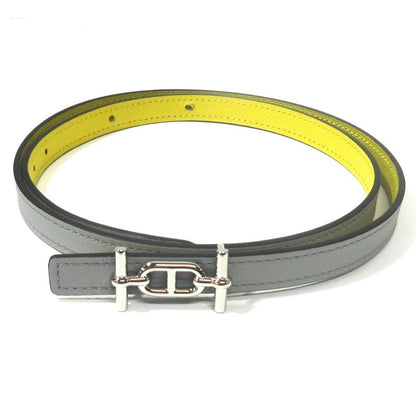 Hermes Belt 75 Ancre / Chaine D'ancre Blue Glacier / Jeanne De Naples Silver