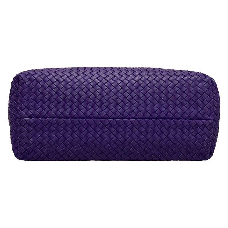 Bottega Veneta Tote Bag Cabas MM Purple Limited Edition Of 750 (361/750) Leather