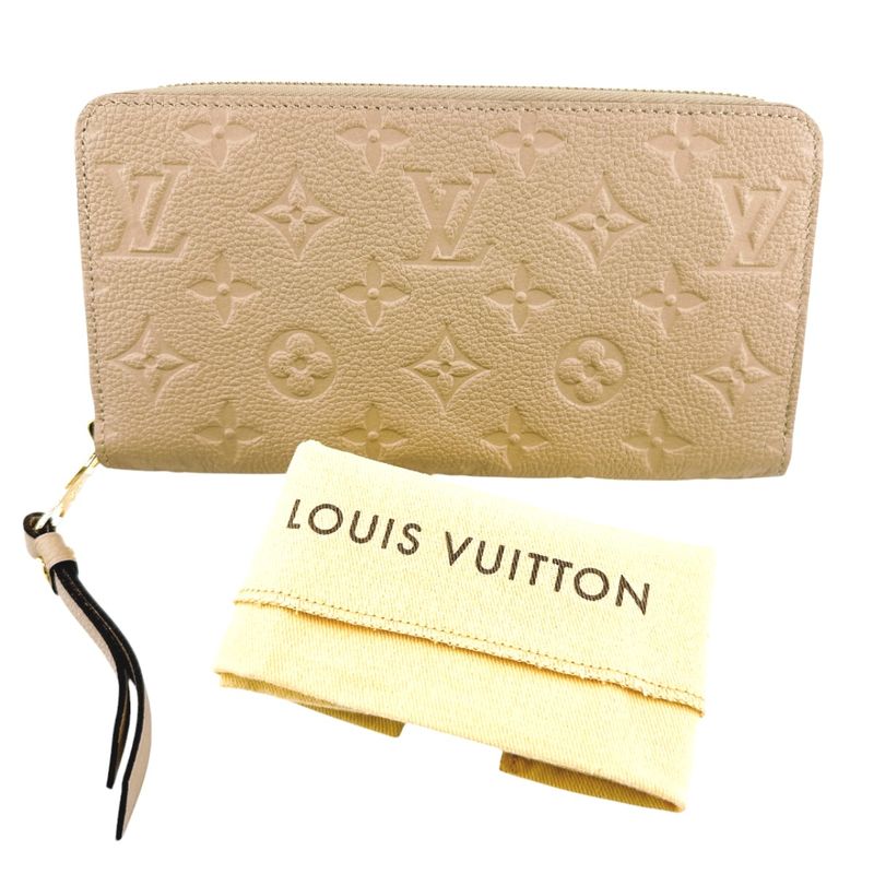 Louis Vuitton M60746 Monogram Round Zipper Zippy Wallet Long Wallet Louis