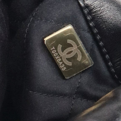 Chanel 22 Small Backpack As3859 Calf Women's Backpack/daypack Black Excellent