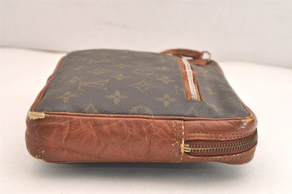 Louis Vuitton Monogram Pochette Sport Clutch Handbag Old Shape 3567n