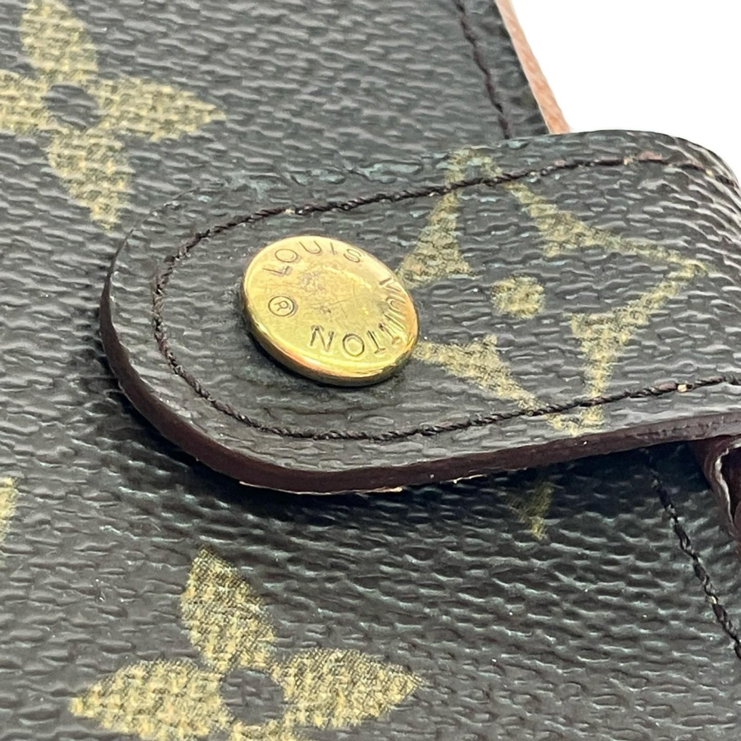 Louis Vuitton Monogram Agenda PM Notebook R20052 Brown