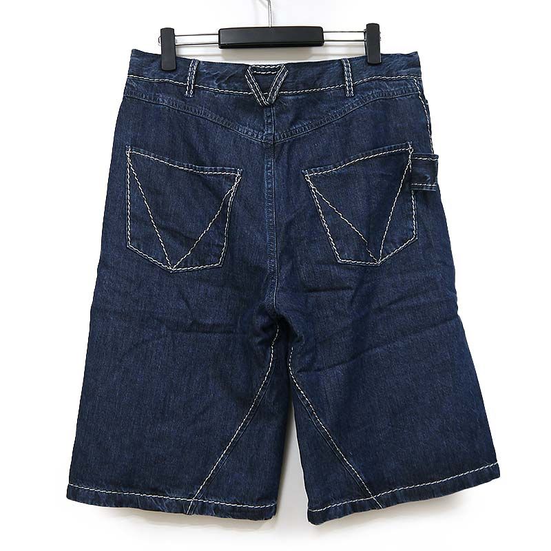 Bottega Veneta Stitch Denim Half Pants 662267 Size 46