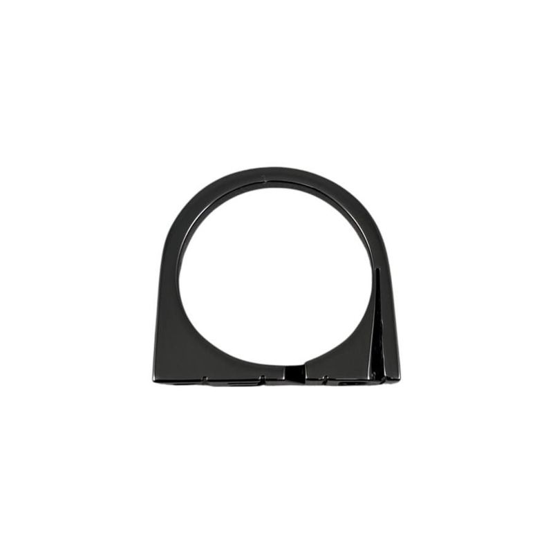 Fendi Ring Logo Letta 7 Aj272 M Size Black