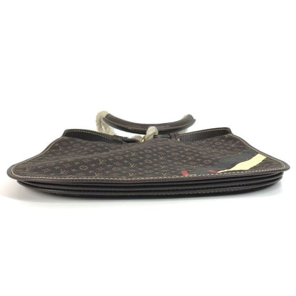 Louis Vuitton Shoulder Bag Aman M40021 Monogram Mini Lin Canvas Brown