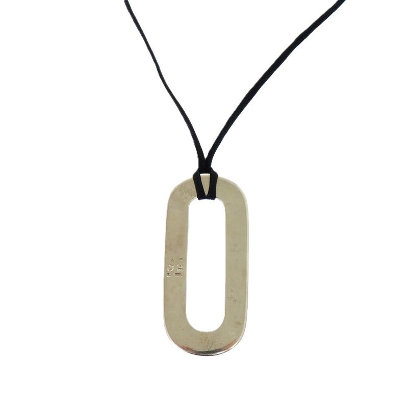 Hermes Touareg Silver 925 1761 Silver Necklace Hermes