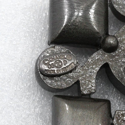 Chanel Coco Mark Pin Brooch Metal And Rhinestone Red 05P Ladies 8.0g Brooch