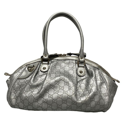 Gucci Handbag Sma Linesookie 223974 Silver Leather