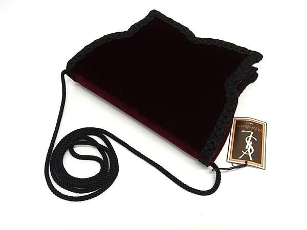 Yvessaint Laurent Yves Saint Laurent Vintage Velour Crossbody