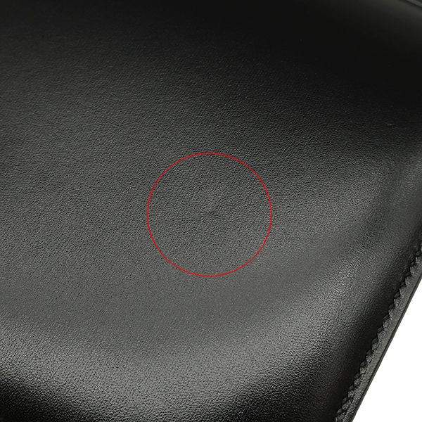 Hermes Shoulder Bag Constance 3 Mini Miroir Box Calf Black Silver Hardware