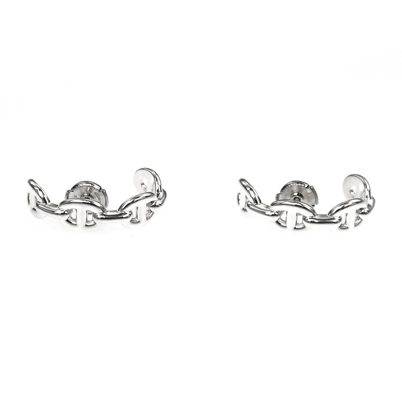 Hermes Earrings Chaine D'ancre Pair Ag925 Silver - Accessories - Others
