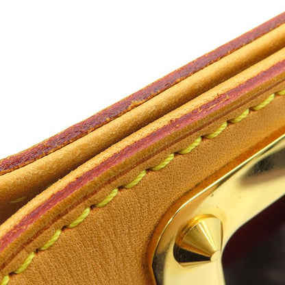 Louis Vuitton 2way Bag Judy GM Monogram Multicolor Bronze Gold Hardware White