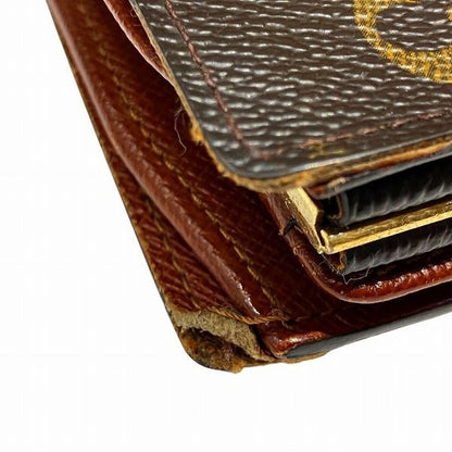 Louis Vuitton Monogram Porte Monevier Viennois M61663 Clasping Bifold Wallet