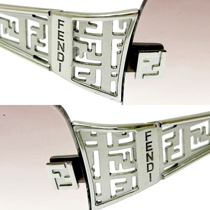 Fendi Fs364af 6215 028 125 Sunglass Es Black Silver 306243 Sunglass Es