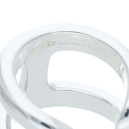 Hermes Osmose GM Osmose GM Silver Ring Men's 53 13