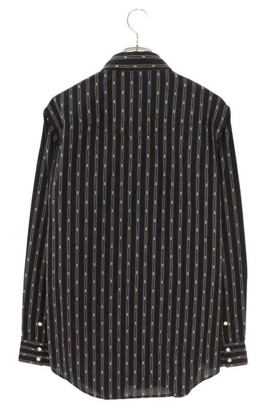 Celine 25SS 2t3610s48 Triomphe Western Long Sleeve Shirt Men's M