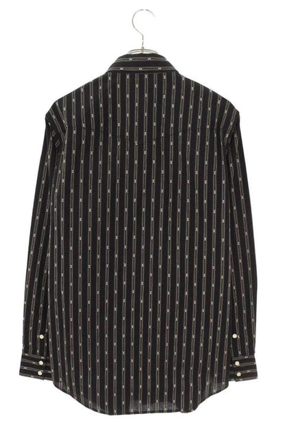 Celine 25SS 2t3610s48 Triomphe Western Long Sleeve Shirt Men's M