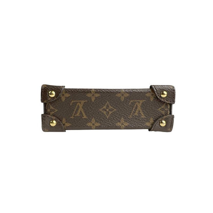Louis Vuitton Crossbody Shoulder Bag Monogram Reverse Pochette Trunk Vertical