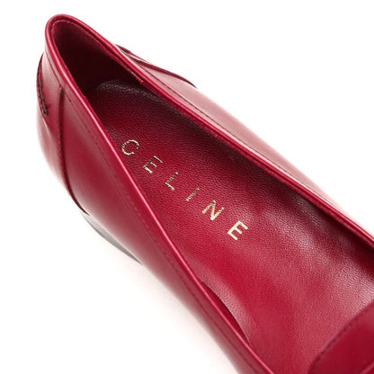 Celine Loafer Size 37 C Macadam Logo Coin Loafer Leather Shoes 20250722 Ra5637