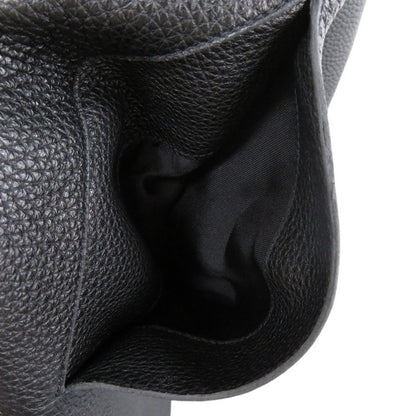 Hermes Long Gilet Deerskin Vest Deerskin Black 0260 Hermes