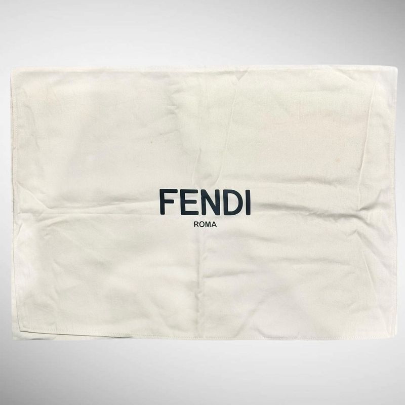 Fendi Dotcom Flower 2wayleather Bag Women Black -