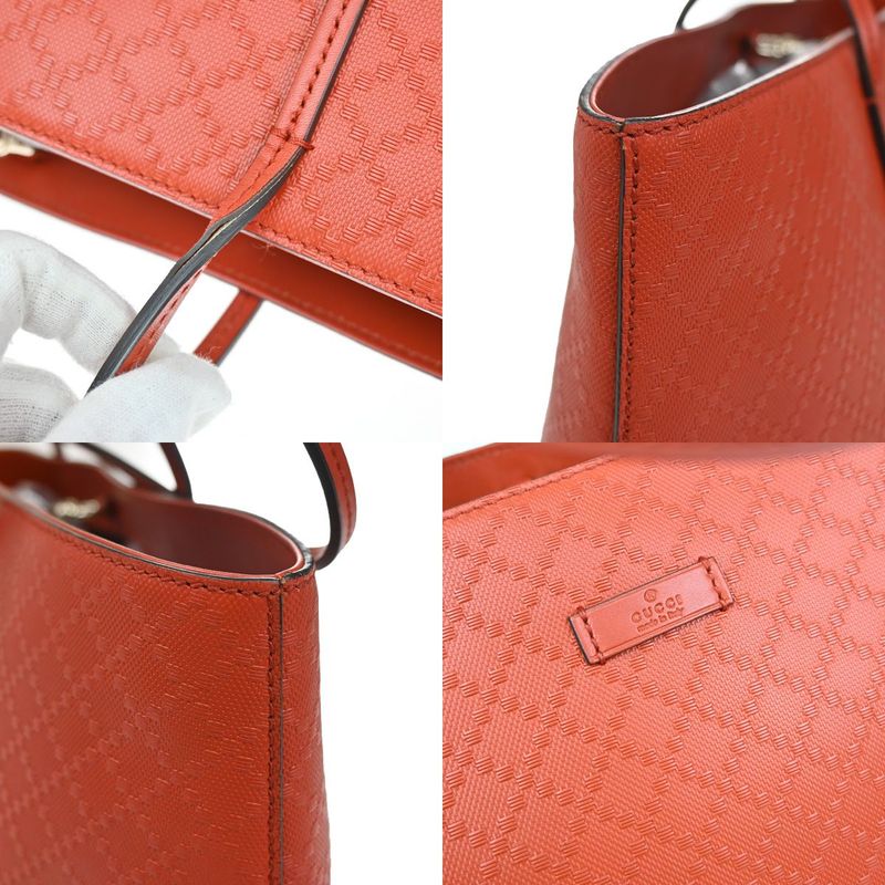 Gucci Shoulder Tote Bag Diamante PVC Leather 73ka937