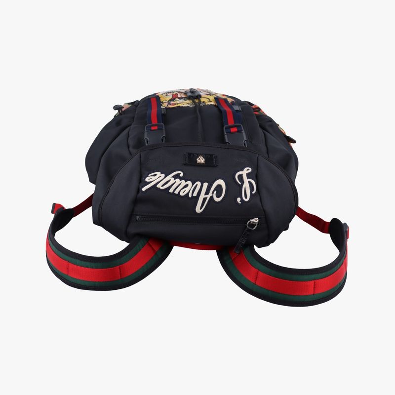 Guccisherry Line Embroidery Taiga - Black And Multicolor Canvas 429037f019941959