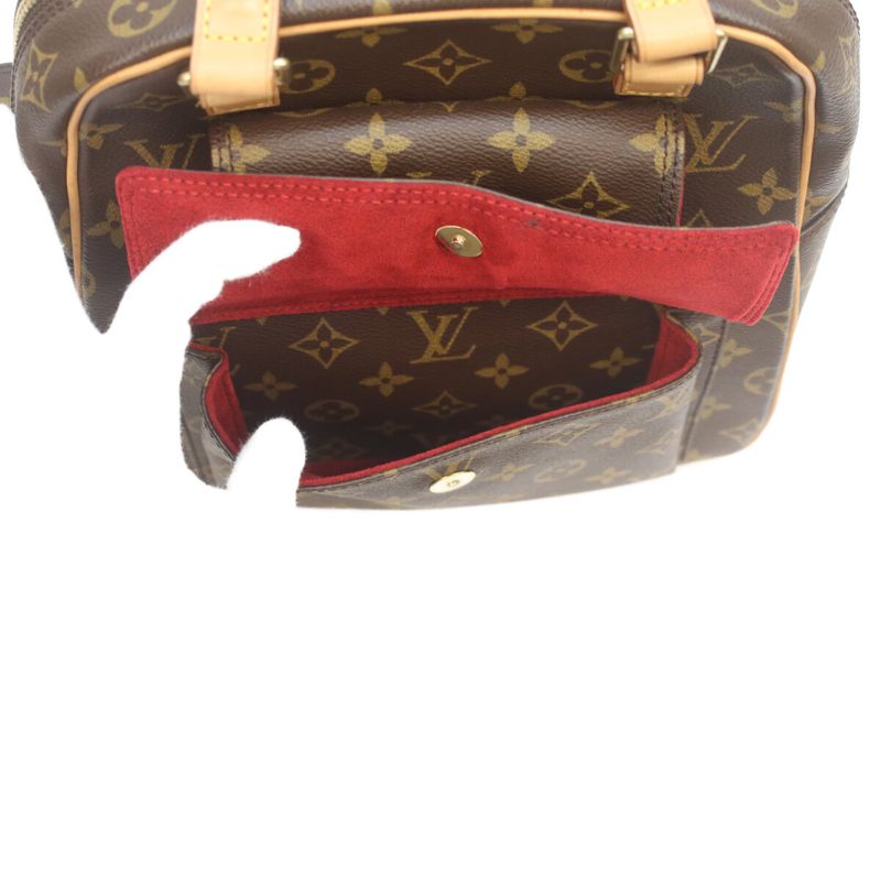 Louis Vuitton 04 M51161 Monogram Exantricite Handbag Brown