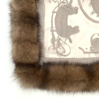 Top Quality Very Rare Hermes Sable Scarf