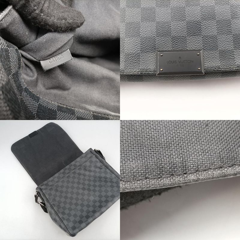 Louis Vuitton Daniel Mmnoir Black Damier Graphite N58029ca1105
