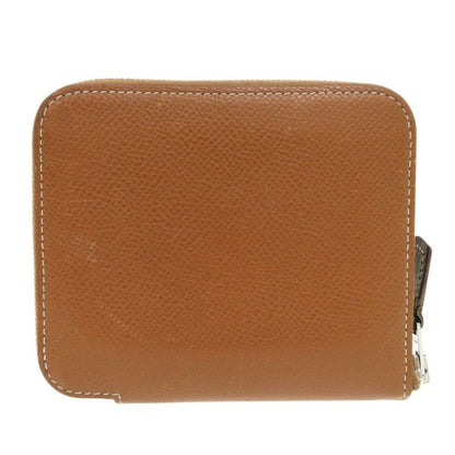 Hermes Azap Silk Quin Compact Vaux Epson Gold Stamped Z (2022) Coin Case Brown
