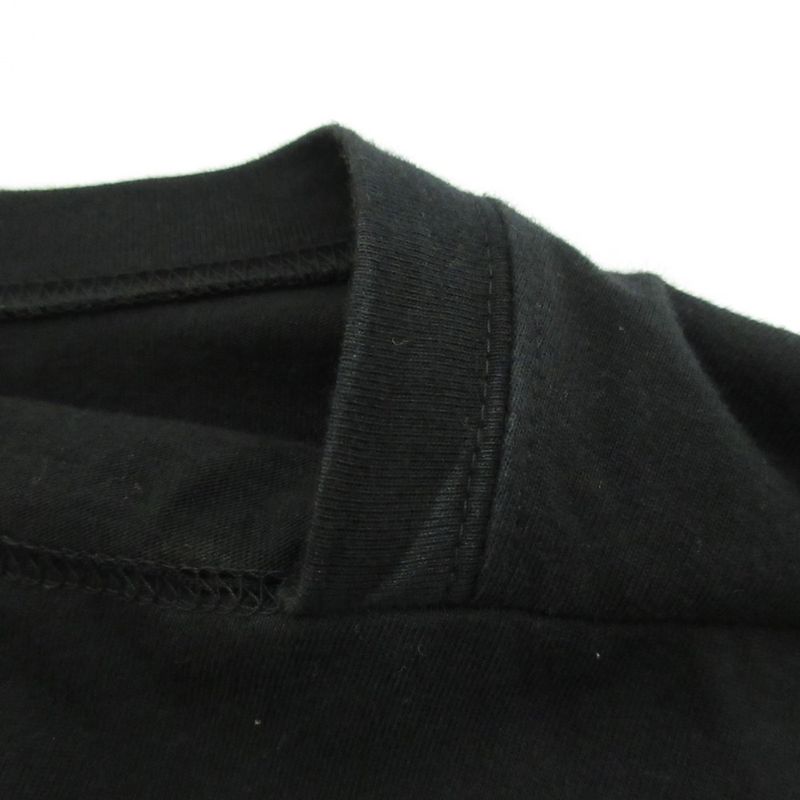 Good Celine Phoebe Period Leather Trim Layered Cut and Sewn Size S Black