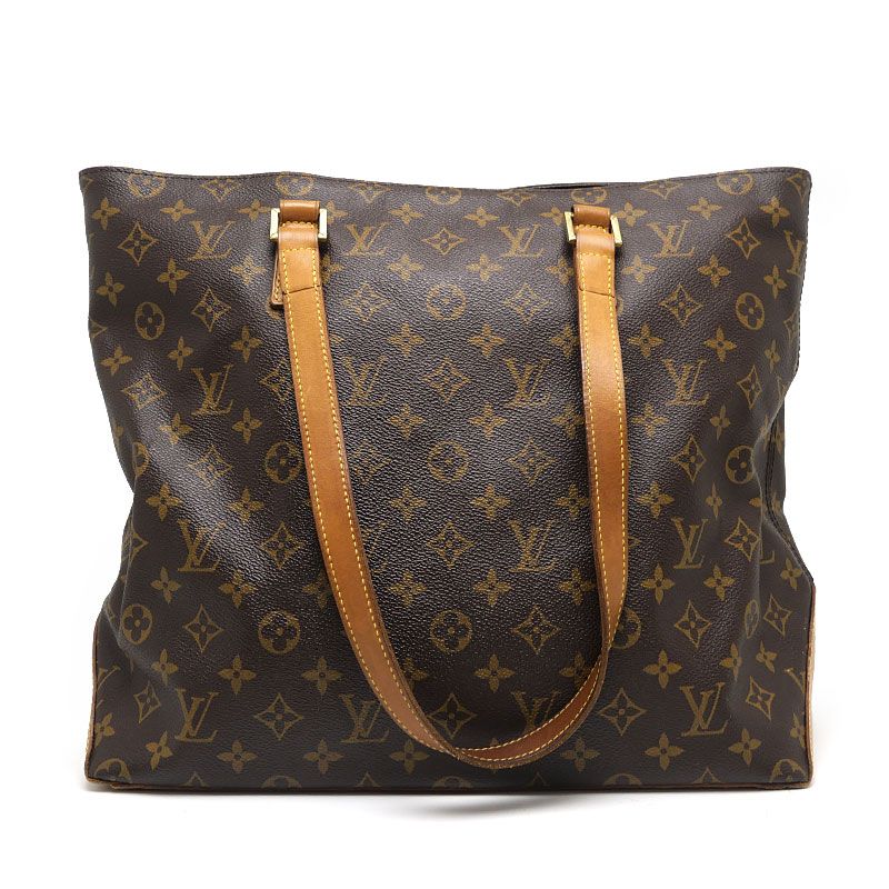 Louis Vuitton Cabas Mezzo M51151 Monogram Tote Bag A4 Size