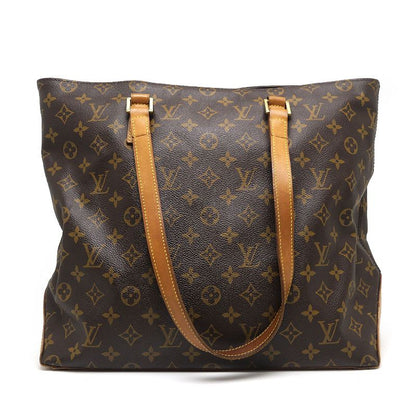 Louis Vuitton Cabas Mezzo M51151 Monogram Tote Bag A4 Size