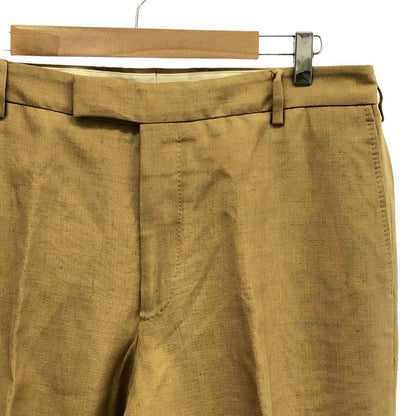 Gucci Rayon Linen Slacks Pants - 52 - Beige - Men's
