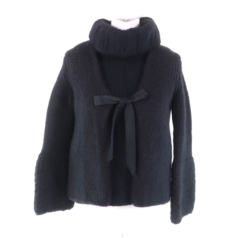 Gucci 104561 V-neck Cardigan + Sleeveless Knit 2-piece Set Thick Knit Ensemble