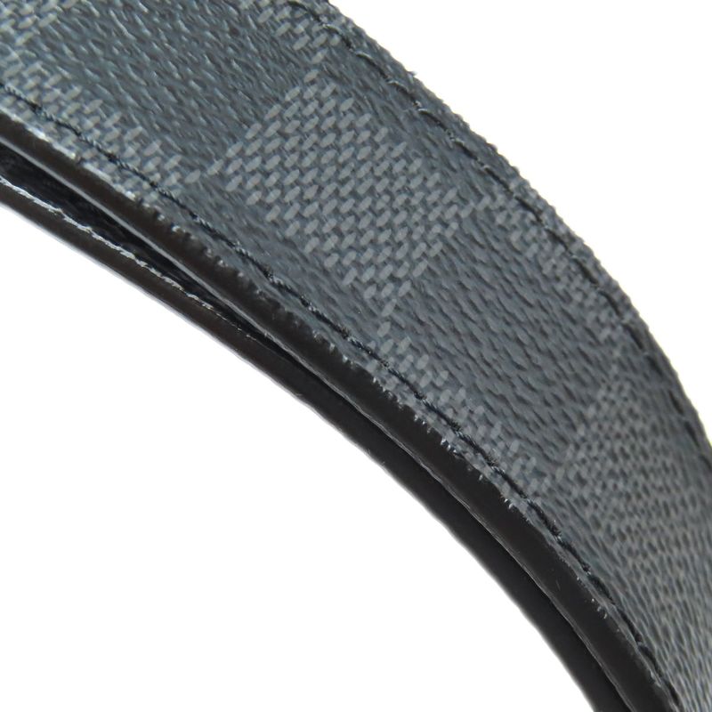 Louis Vuitton M6834 Santure Belt In Damier Canvas Men's