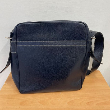 Prada Shoulder Bag Leather Black with Tear Inside A25-2693
