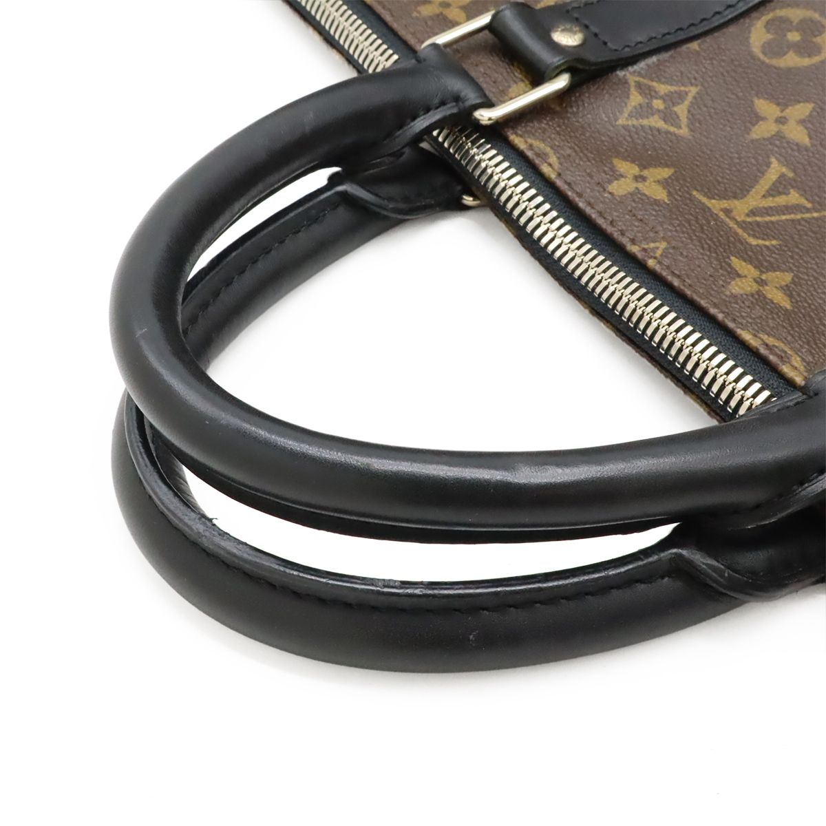 Louis Vuitton Monogram Macassar Keepall Bandoliere 55 Boston Bag Travel Bag