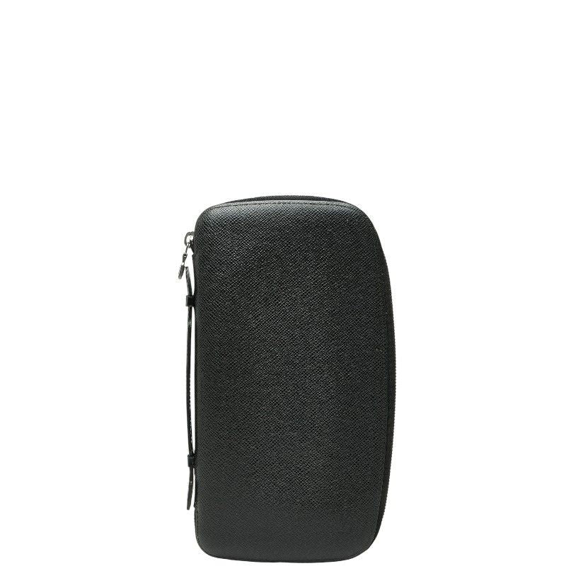 Louis Vuitton Taiga Organizer Atholl NM Long Wallet Round Zipper M30652 Ardoise