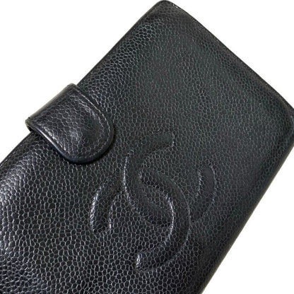 Chanel Bifold Wallet - Black Gold Hardware