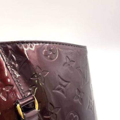 Louis Vuitton Vernis Avalon GM Enamel Bordeaux Tote Bag Gold M91566