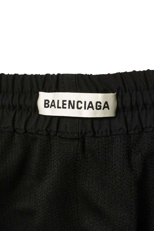 Balenciaga 22AW 704356 Tko48 Sporty B Logo Embroidered Nylon Skirt Women 36