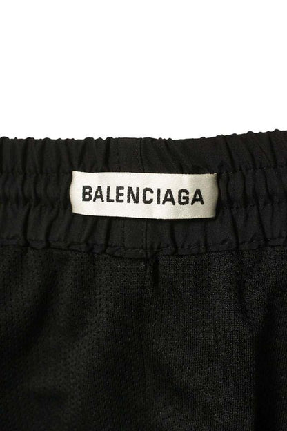 Balenciaga 22AW 704356 Tko48 Sporty B Logo Embroidered Nylon Skirt Women 36